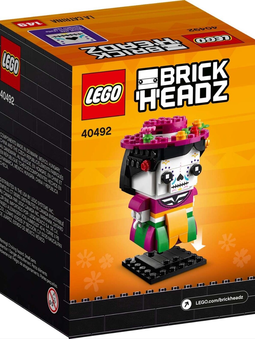 New Lego Brick Headz La Catrina 40492 Day Of The Dead - Picture 2 of 10